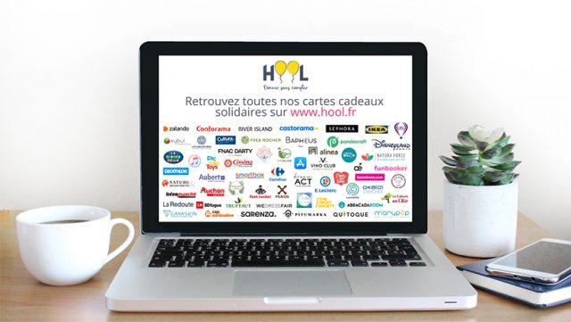 HOOL, des cartes cadeaux qui aident le financement des associations