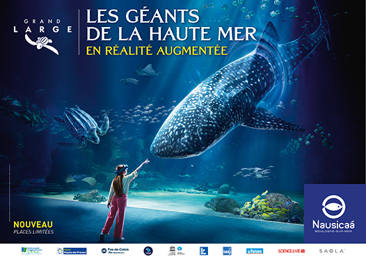 NOUVELLE EXPÉRIENCE 2022 : GRAND LARGE – Les géants de la Haute Mer en Réalité Augmentée