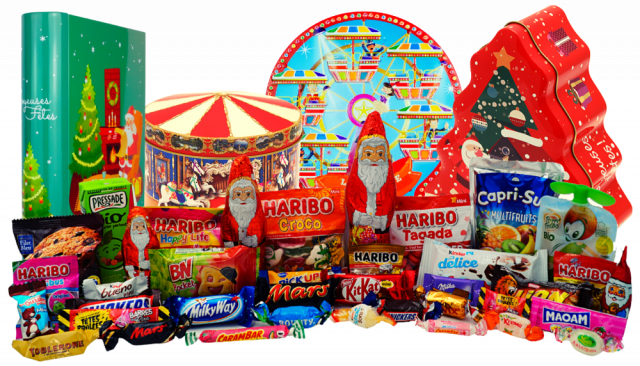 Comax : confiseries pour arbre de Noël et plus encore...