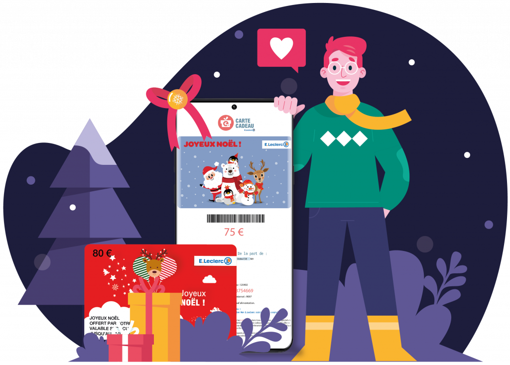 carte cadeau E.Leclerc CSE