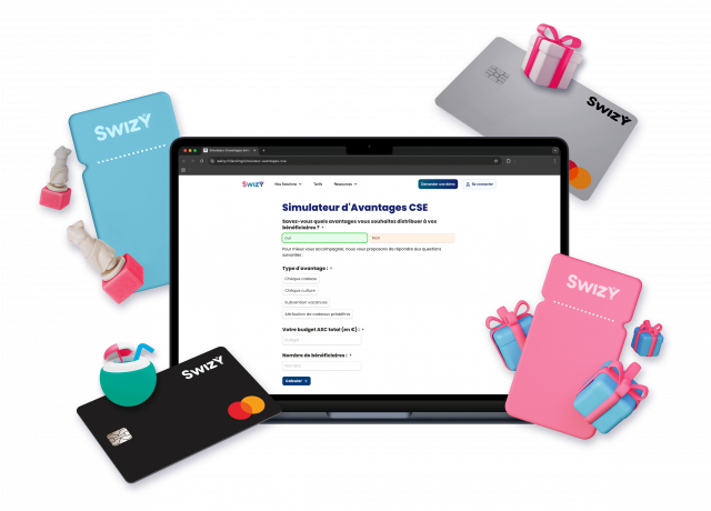 Optimisez vos avantages CSE avec le nouvel outil Swizy !