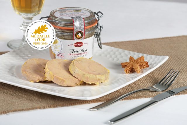 Maison Sudreau — Coffrets gastronomiques foie gras et spécialités du Quercy-Périgord pour CSE, depuis 1887