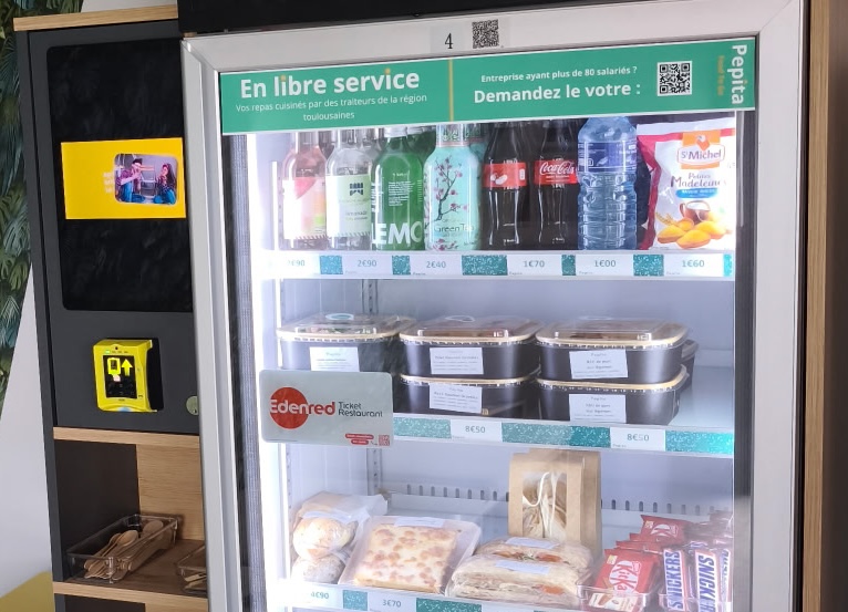 PEPITA Food to Go transforme la restauration d’entreprise ! PEPITA Food to Go — Frigos connectés et restauration d'entreprise clé en main, plats frais et antigaspi pour les CSE