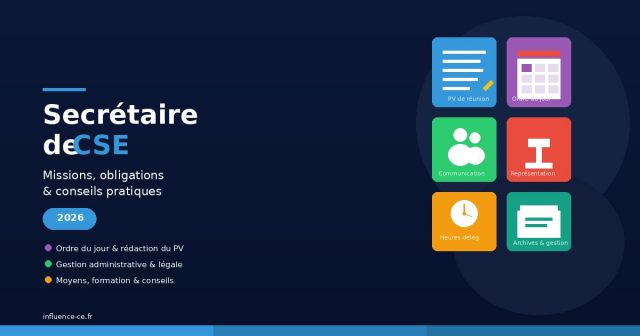 secretaire-cse-guide-2026 Rôle du secrétaire de CSE : missions, obligations et conseils pratiques