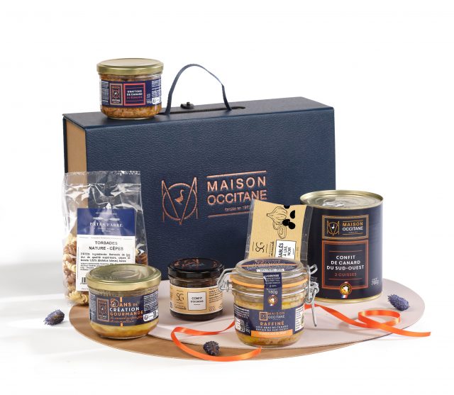 La-quercynoise-coffrets-gastronomiques-offre-cse-magazine-influence!CSE-1 Coffret gourmand La Quercynoise-Maison Occitane foie gras confits vins Cahors Marcillac CSE