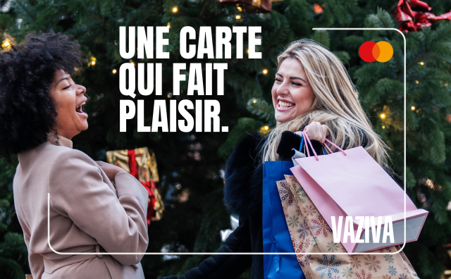 Vaziva-cartes-cadeaux-noel-et-fetes-magazine-influence!CSE-2 Carte Vaziva Mastercard cadeau de Noël pour CSE - carte multi-dotations avec noeud rouge