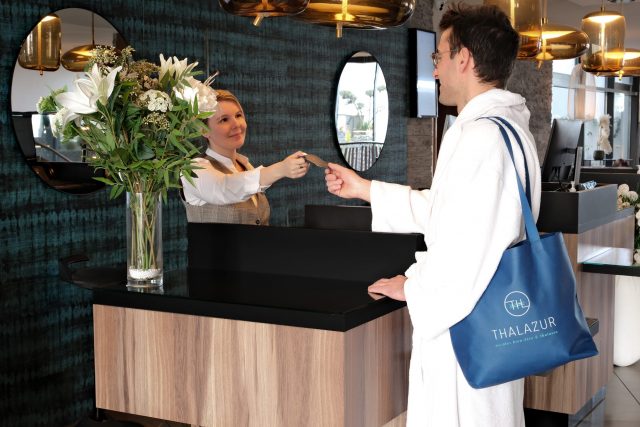 Cabourg-Thalazur Accueil d'une escale Thalazur, thalasso CSE en Bretagne et Normandie