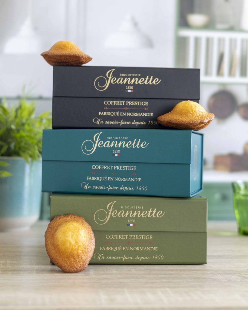 Madeleines Jeannette au beurre d'Isigny AOP pour les CSE