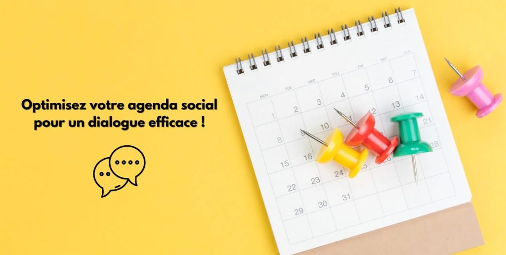 Agenda social du CSE : le calendrier qui pilote le mandat
